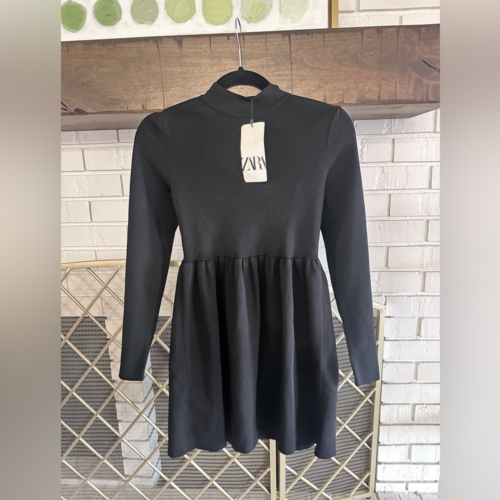 NWT Zara black dress